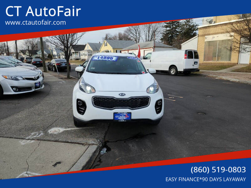 2018 Kia Sportage for sale at CT AutoFair in West Hartford CT