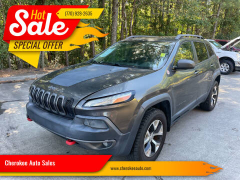 2014 Jeep Cherokee for sale at Cherokee Auto Sales in Acworth GA