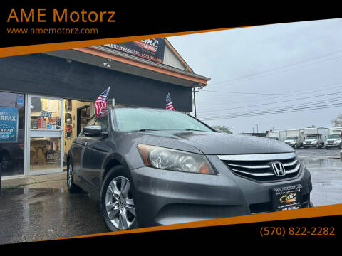 2012 Honda Accord for sale at AME Motorz in Wilkes Barre PA