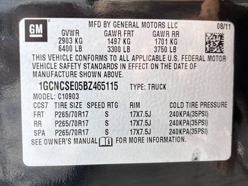 2011 Chevrolet Silverado 1500 LT
