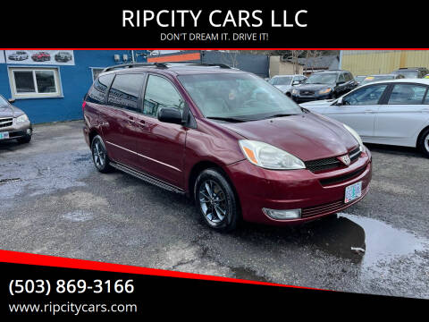 2004 Toyota Sienna for sale at RIPCITY CARS LLC in Portland OR