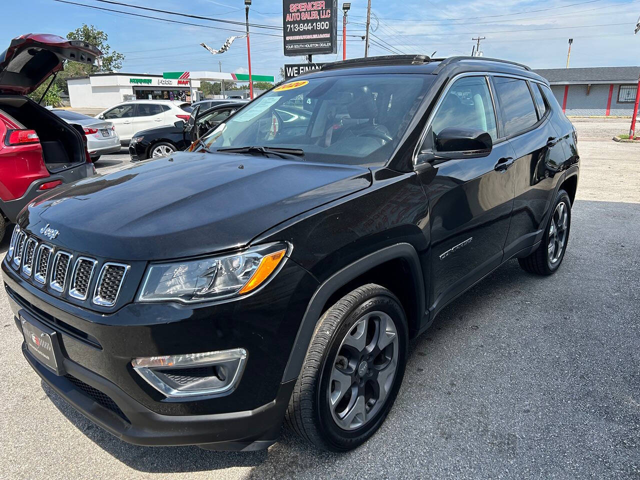 2020 Jeep Compass for sale at SPENCER AUTO SALES in South Houston, TX