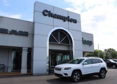 2019 Jeep Cherokee for sale at Champion Chevrolet in Athens AL