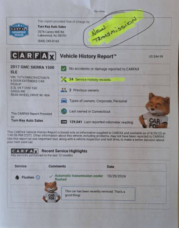 2017 GMC Sierra 1500 SLE