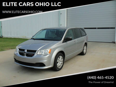 2014 Dodge Grand Caravan for sale at ELITE CARS OHIO LLC in Solon OH