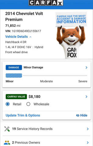2014 Chevrolet Volt Premium