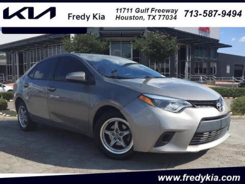 2014 Toyota Corolla for sale at FREDY CARS FOR LESS in Houston TX