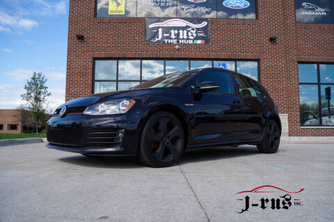 2015 Volkswagen Golf GTI for sale at J-Rus Inc. in Shelby Township MI