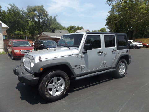 2010 Jeep Wrangler Unlimited for sale at Goodman Auto Sales in Lima OH