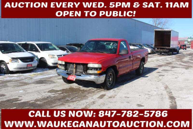 2001 Chevrolet Silverado 1500 for sale at Waukegan Auto Auction in Waukegan IL