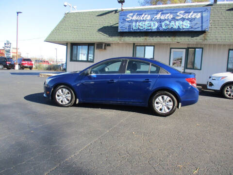 2012 Chevrolet Cruze for sale at SHULTS AUTO SALES INC. in Crystal Lake IL