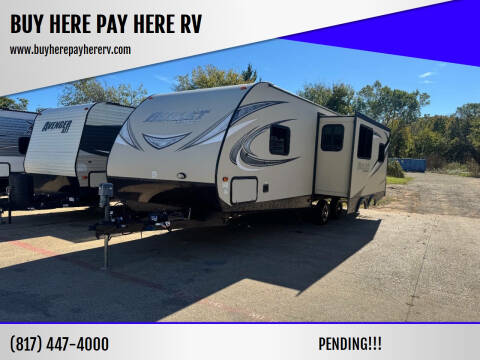 2016 Keystone RV Bullet 269RL for sale at BUY HERE PAY HERE RV in Burleson TX