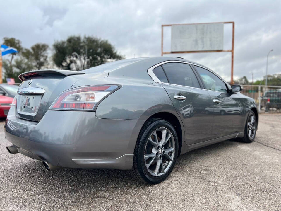 2014 Nissan Maxima for sale at J-R Auto Sales LLC in Houston, TX