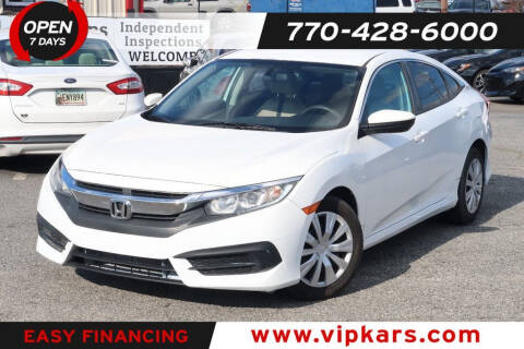2017 Honda Civic for sale at VIP Kars/Smart Auto Finance in Marietta GA