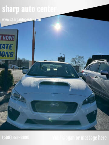 2015 Subaru WRX for sale at sharp auto center in Worcester MA