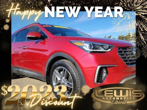 2018 Hyundai Santa Fe for sale at Lewis Chevrolet Buick of Liberal in Liberal KS