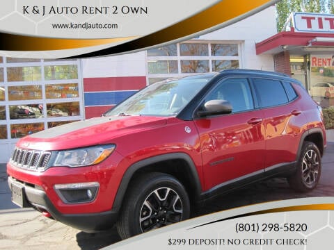 2019 Jeep Compass for sale at K & J Auto Rent 2 Own in Bountiful UT