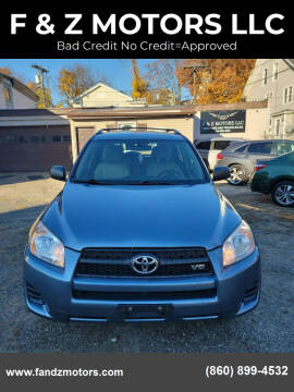 2011 Toyota RAV4 for sale at F & Z MOTORS LLC in Vernon Rockville CT
