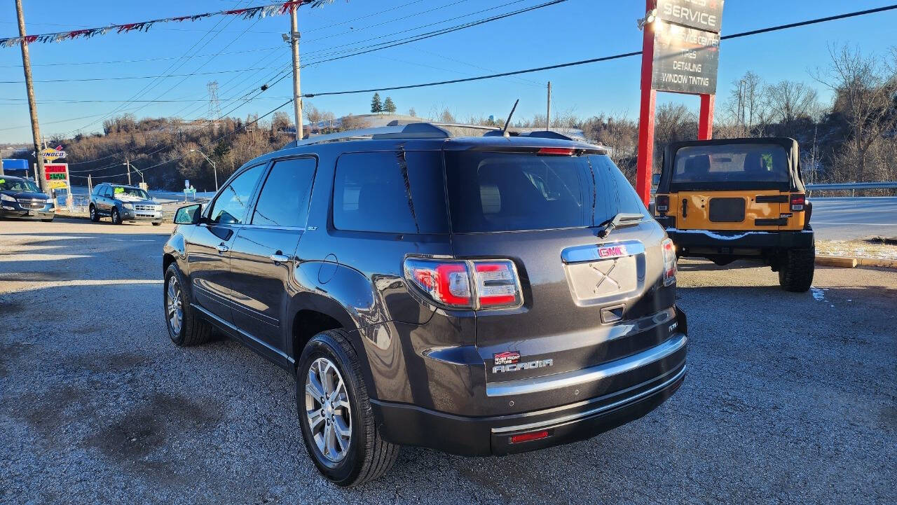 2016 GMC Acadia for sale at River Front Motors in Saint Clairsville, OH