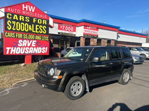 2016 Jeep Patriot for sale at HW Auto Wholesale in Norfolk VA