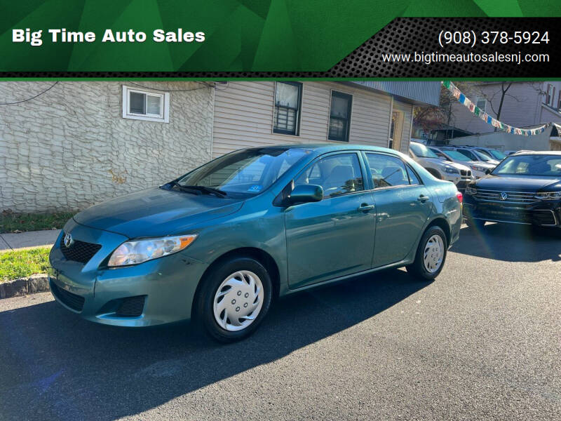 2010 Toyota Corolla for sale at Big Time Auto Sales in Vauxhall NJ