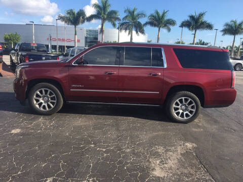 2017 GMC Yukon XL for sale at CAR-RIGHT AUTO SALES INC in Naples FL