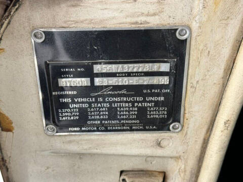 1956 Lincoln Premiere