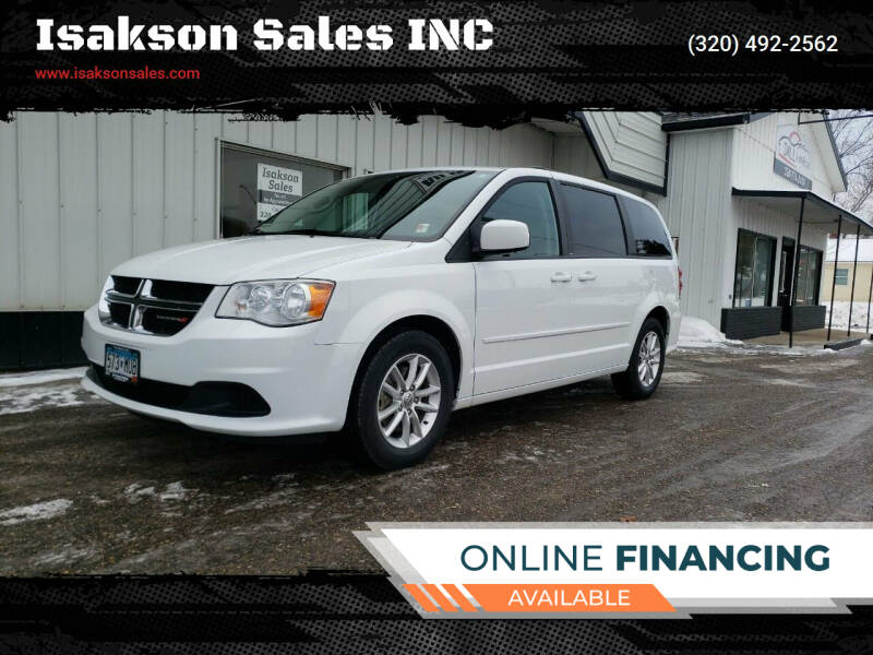 2014 Dodge Grand Caravan for sale at Isakson Sales INC in Waite Park MN