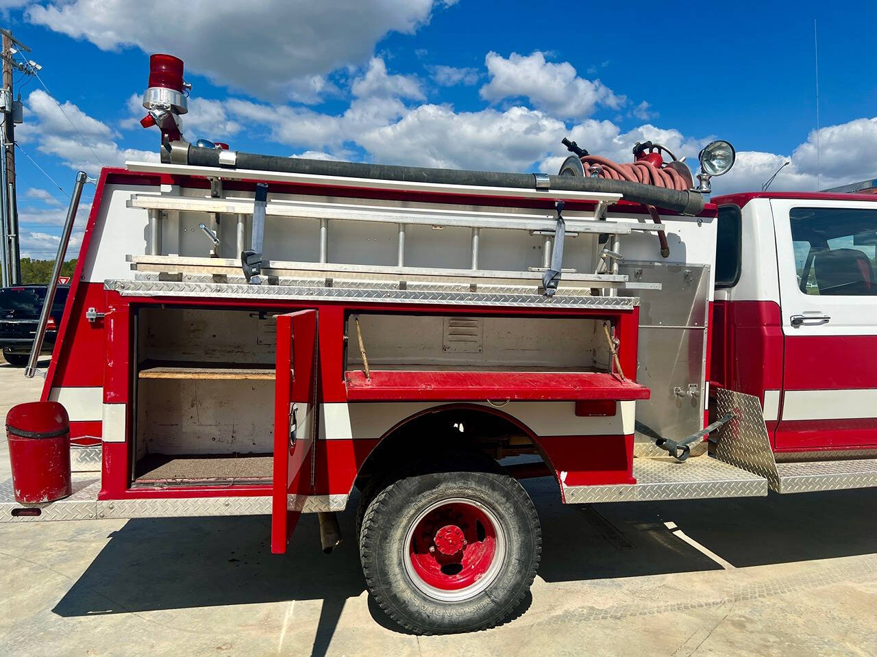 1991 FORD F450 SD DRW 4x4 Diesel Brush Fire Truck for sale at 66 Auto Center and The Dent Shop in Joplin, MO