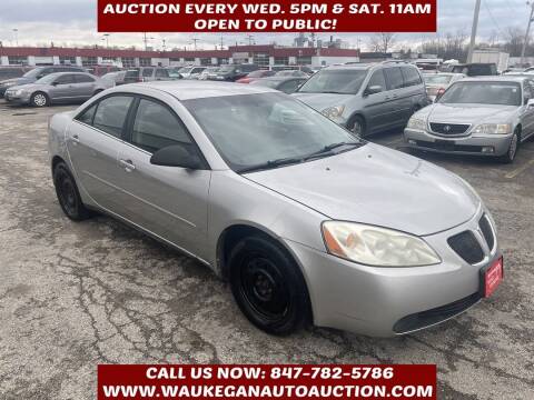 2007 Pontiac G6 for sale at Waukegan Auto Auction in Waukegan IL