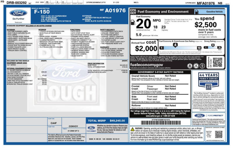 2021 Ford F-150