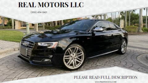 2016 Audi S5 for sale at Real Motors LLC in Clearwater FL