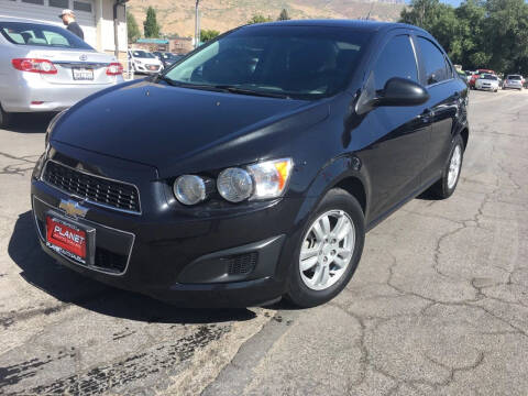 2014 Chevrolet Sonic for sale at PLANET AUTO SALES in Lindon UT