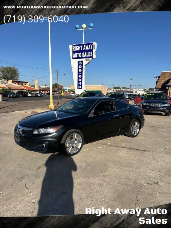 2012 Honda Accord for sale at Right Away Auto Sales in Colorado Springs CO