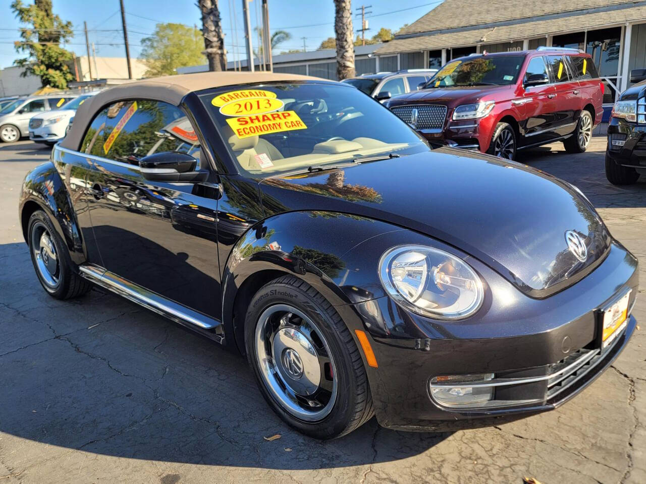 2013 Volkswagen Beetle Convertible for sale at Victory Motors Inc in Modesto, CA