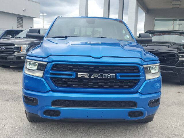 Used 2022 RAM Ram 1500 Pickup Big Horn/Lone Star with VIN 1C6SRFFT0NN271161 for sale in Melbourne, FL