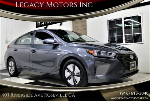 2019 Hyundai Ioniq Hybrid for sale at Legacy Motors Inc in Roseville CA