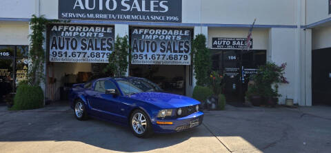 2005 Ford Mustang for sale at Affordable Imports Auto Sales in Murrieta CA