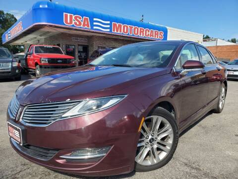 2013 Lincoln MKZ for sale at USA Motorcars in Cleveland OH