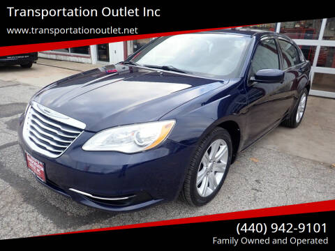 2013 Chrysler 200 for sale at Transportation Outlet Inc in Eastlake OH