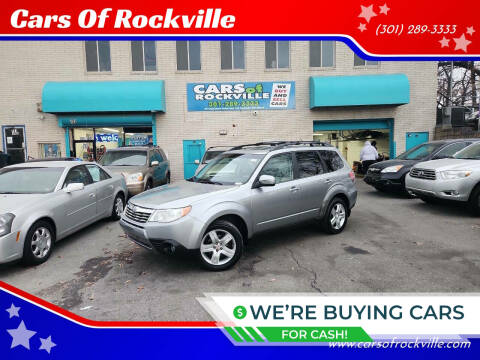 2010 Subaru Forester for sale at Cars Of Rockville in Rockville MD