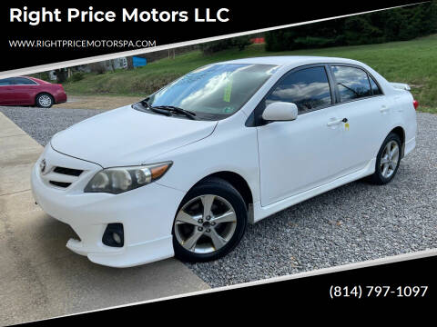 2011 Toyota Corolla for sale at Right Price Motors LLC in Cranberry Twp PA