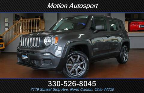 2018 Jeep Renegade for sale at Motion Auto Sport in North Canton OH
