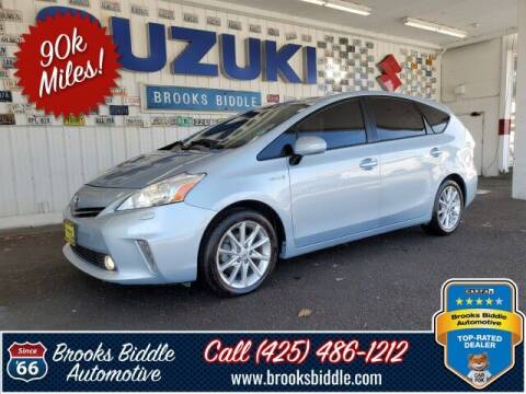 2014 Toyota Prius v for sale at BROOKS BIDDLE AUTOMOTIVE in Bothell WA