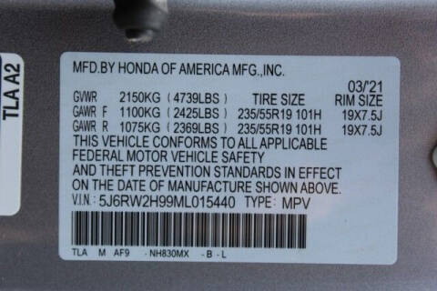 2021 Honda CR-V Touring