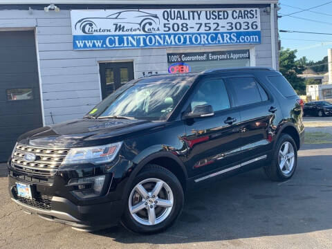 2016 Ford Explorer for sale at Clinton MotorCars in Shrewsbury MA