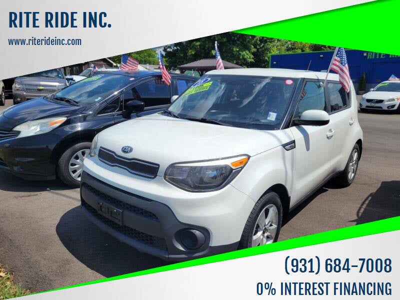 2018 Kia Soul for sale at RITE RIDE INC. - Rite Ride Inc 2 in Shelbyville TN