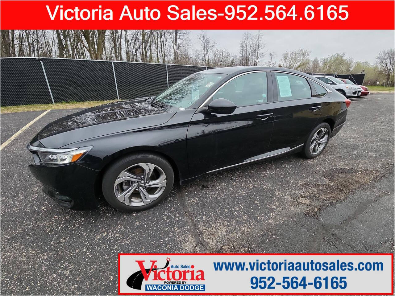 2018 Honda Accord for sale at Victoria Auto Sales in Victoria, MN