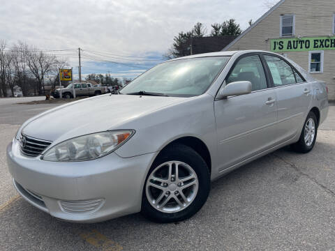 2005 Toyota Camry for sale at J's Auto Exchange in Derry NH