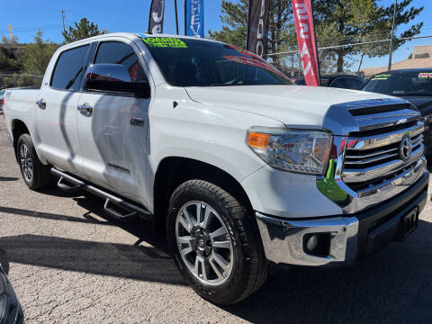 2015 Toyota Tundra for sale at Duke City Auto LLC in Gallup NM